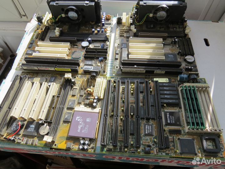 Материнские платы ретро