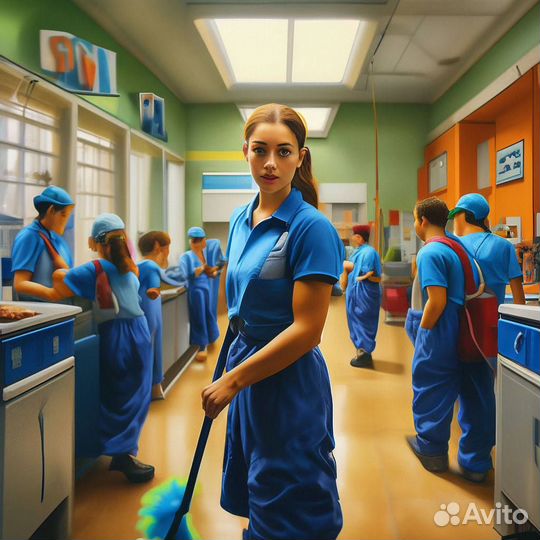 Уборщица/Клинер в офисное помещение