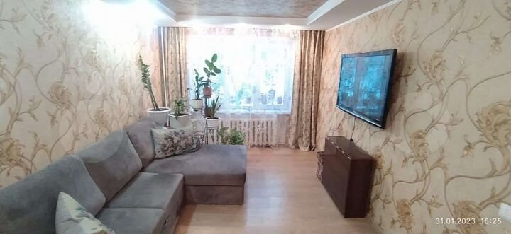 3-к. квартира, 66,3 м², 1/9 эт.