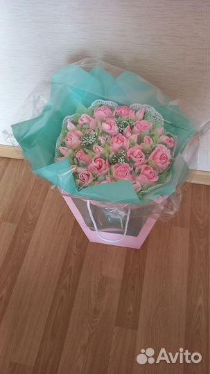 Букет съедобный зефир учителю