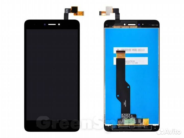 Дисплей для Xiaomi Redmi Note 4X +тач 5.5 черный