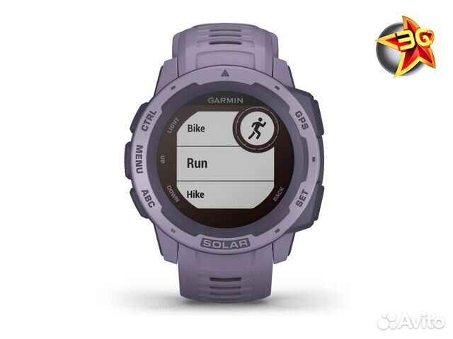 Часы Garmin Instinct Solar Orchid 010-02293-02