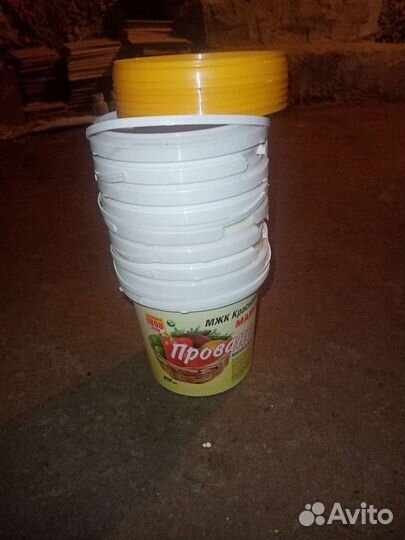 Пластиковые ведерки