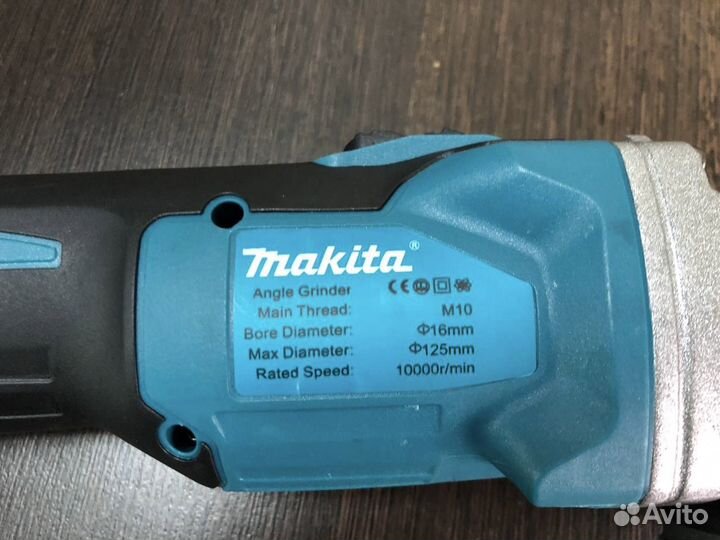 Аккумуляторная болгарка Makita 125мм тушка без акб