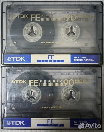 Аудиокассеты TDK D90 (читай описание)
