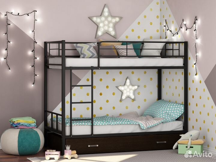 Металлическая кровать