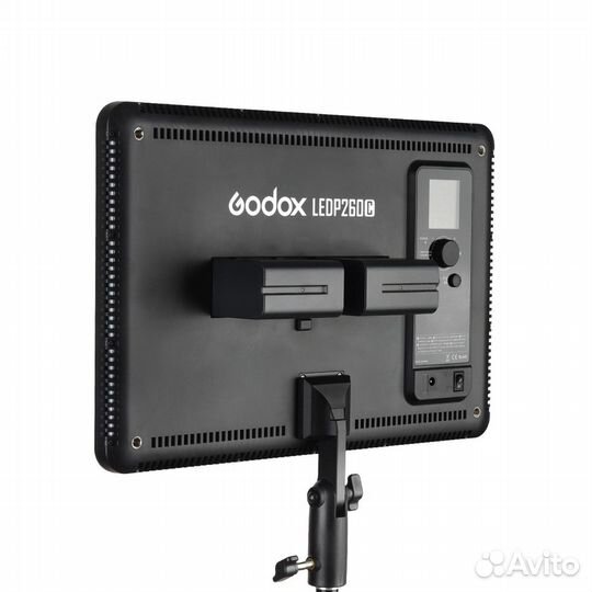 Осветитель светодиодный Godox ledp260C накамерный (без пульта)