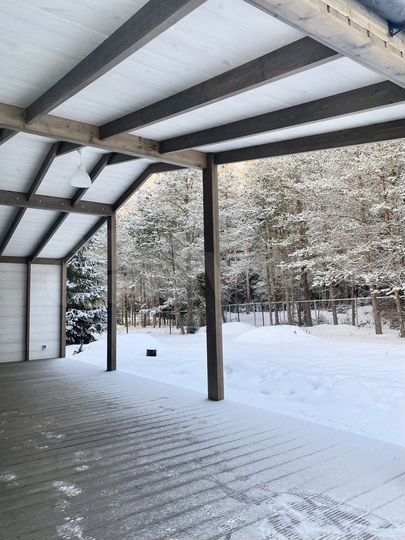 Коттедж 114 м² на участке 10 сот.