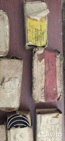 Вкладыши шатунные,коренные для машин СССР