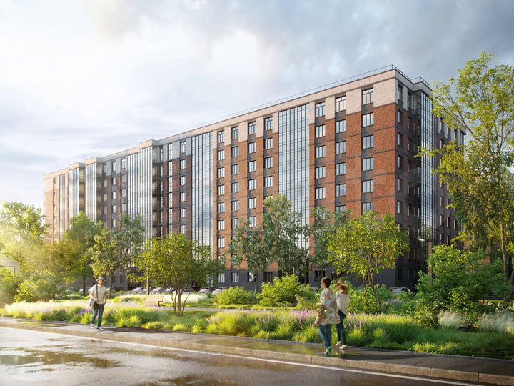 1-к. квартира, 43,4 м², 9/9 эт.