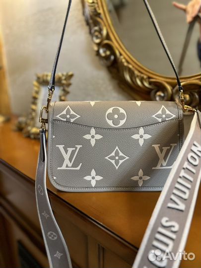 Сумка Louis Vuitton Diane monogram Empreinte dune