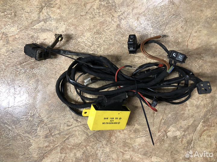 Подогрев сидений W124 рестайл