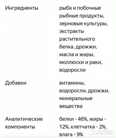 Корм для аквариумных рыбок