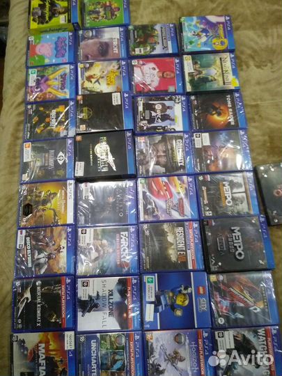 PS4 новые игры диски