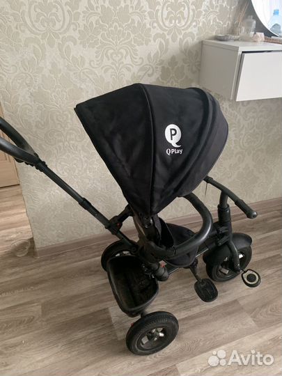 Велосипед детский с ручкой складной