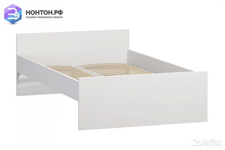 Кровать двуспальная Орион белая