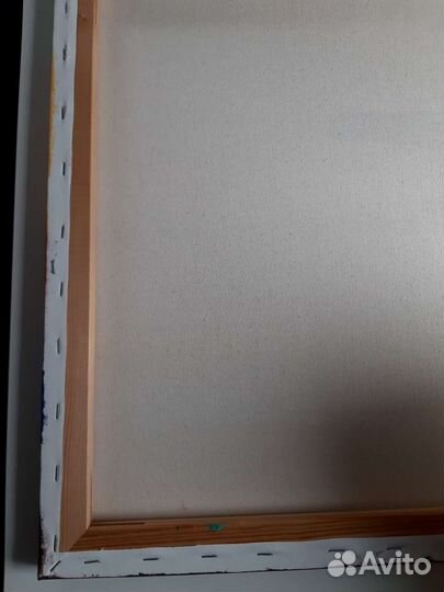 Картина абстрактная большая Золотое море 50 на 70