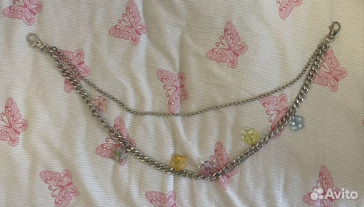 Цепочка на штаны джинсы