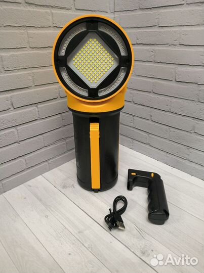 Фонарик на аккумуляторе туристический для рыбалки