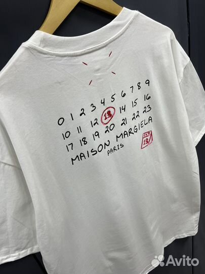 Maison margiela футболка стильная (коллекция 2024)
