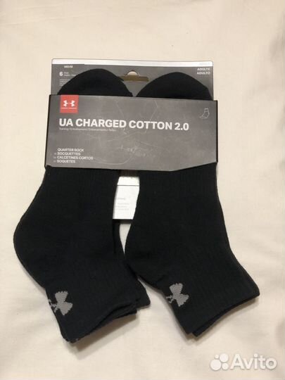 Носки Under Armour charged cotton 2.0 (Оригинал)