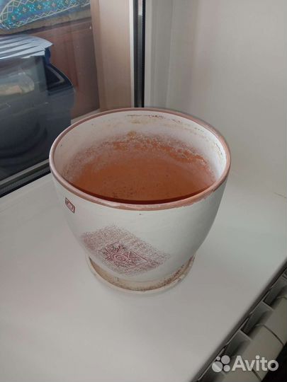 Горшок для цветов керамический