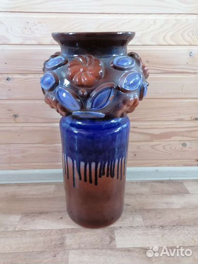 Ваза большая напольная керамическая СССР