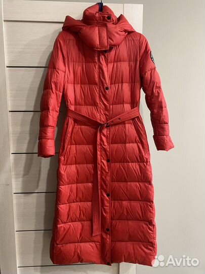 Пуховик женский длинный 44 46