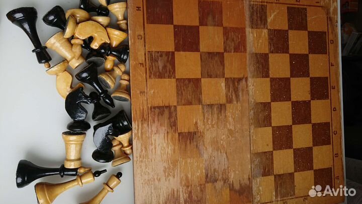 Шахматы большие Семеновская фабрика, СССР