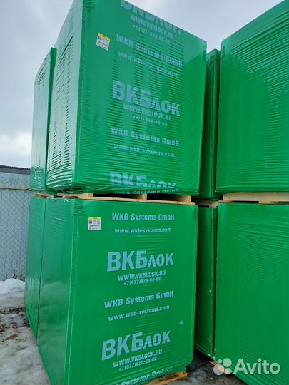 Блок газосиликатный BK Блок