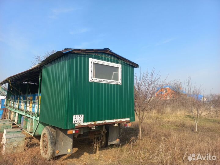 Пчелоприцеп пасека ульи