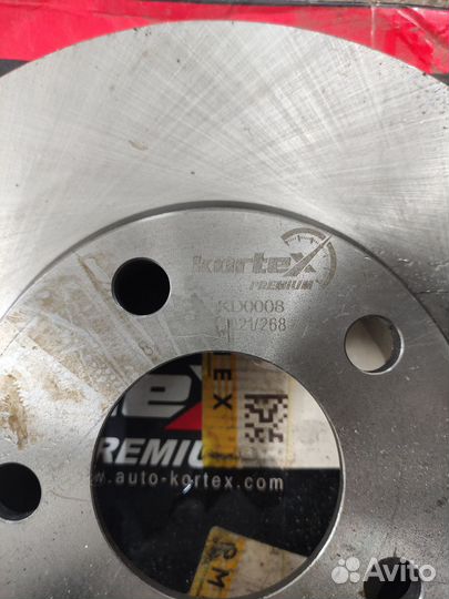 Диск тормозной kortex KD0008