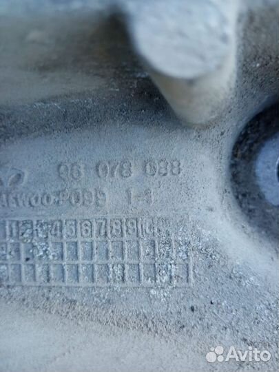 Кронштейн двигателя кпп генератора Нексия Ланос