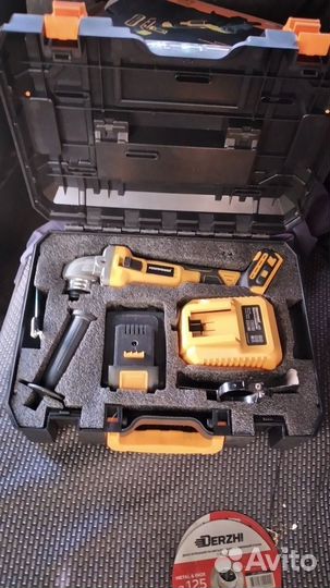 Аккумуляторная болгарка