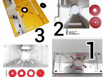 Пластина для установки в стол фрезера макита 2300