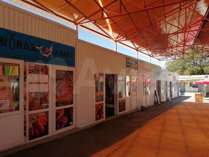 Торговая площадь, 9 м²на рынке