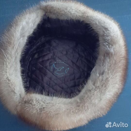 Шапка ушанка мужская норка