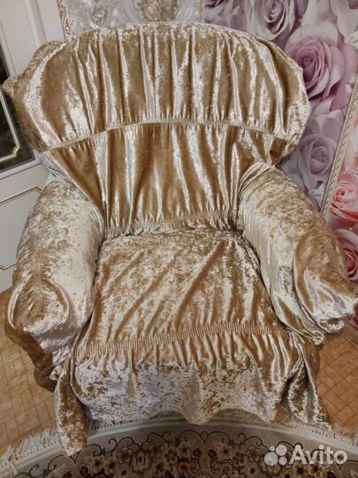 Чехлы на диван и кресла