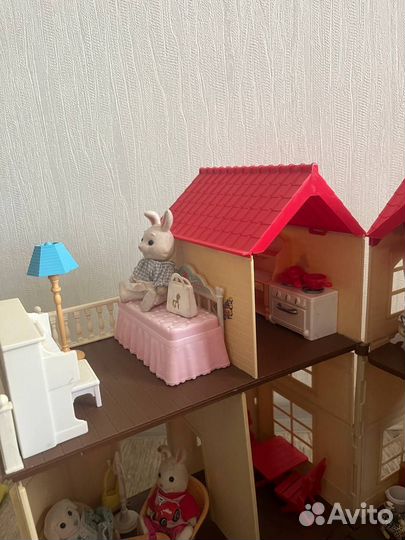 Sylvanian Families дом и зверюшки