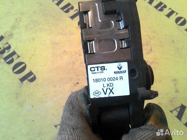 Педаль газа Renault Megane 3 2009-2016