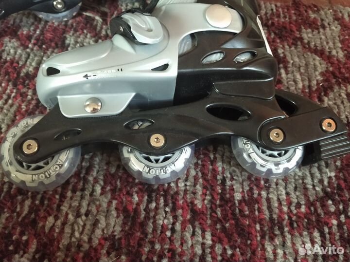 Роликовые коньки раздвижные новые