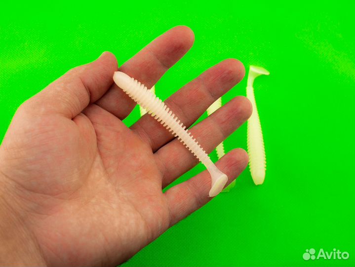 Силикон Lucky John Spark Tail 4 - 033 (5 шт)