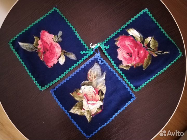 Комплект прихваток ручной работы