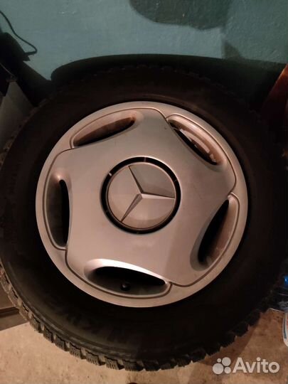 Колпаки mercedes r15 к-кт 4шт оригинал