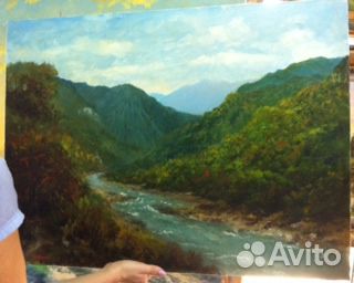 Картина на холсте масло