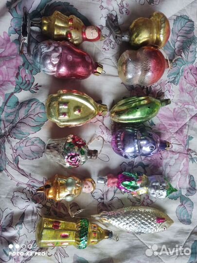 Елочные игрушки СССР