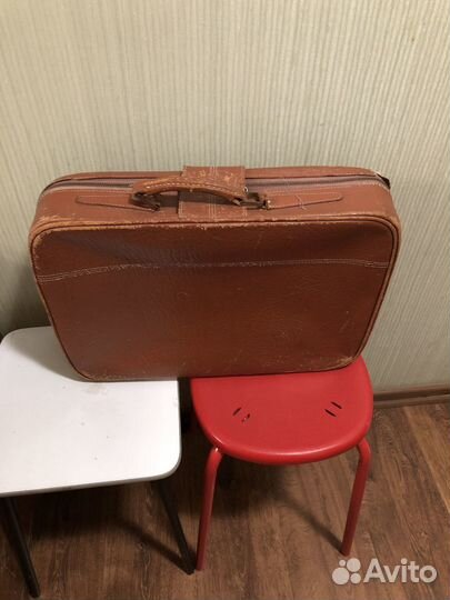 Кожаный чемодан СССР
