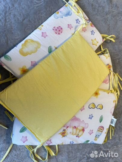 Бортики в детскую кроватку