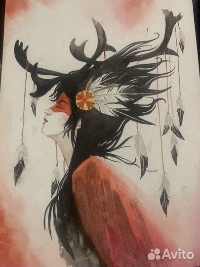 Акварельные рисунки