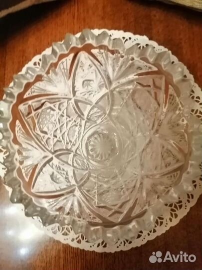 Ваза хрустальная СССР